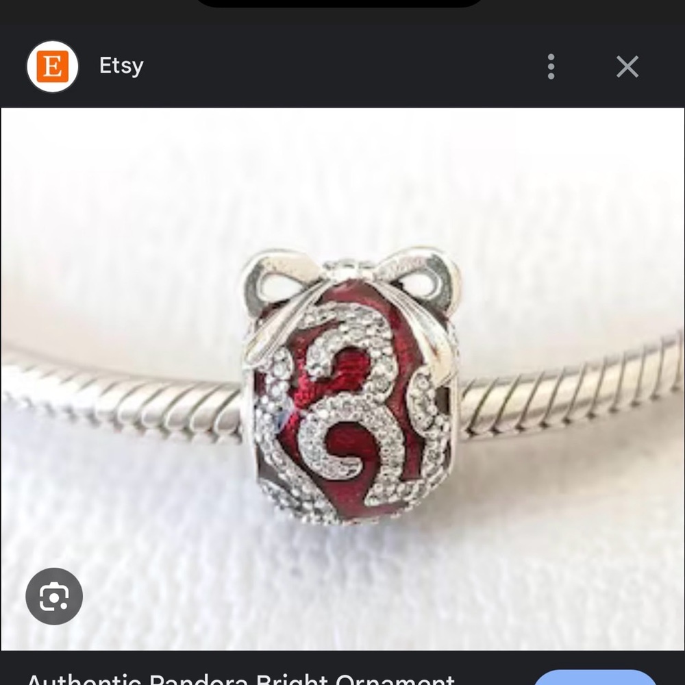 Pandora • 2017 edition • Pandora Bright Ornament Charm • 2017 Limited Edition - Picture 2 of 11